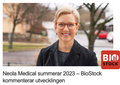 CEO Hanna Sjöström comments the Q4 report of 2023 in BioStock studio