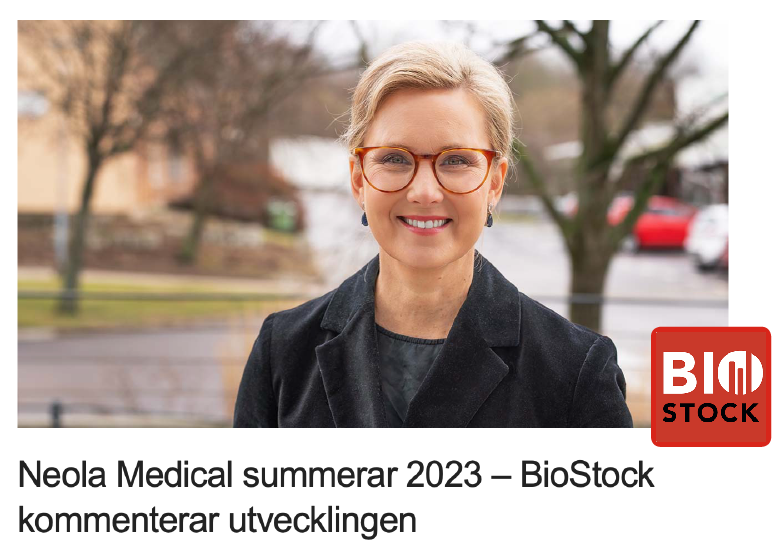 CEO Hanna Sjöström comments the Q4 report of 2023 in BioStock studio
