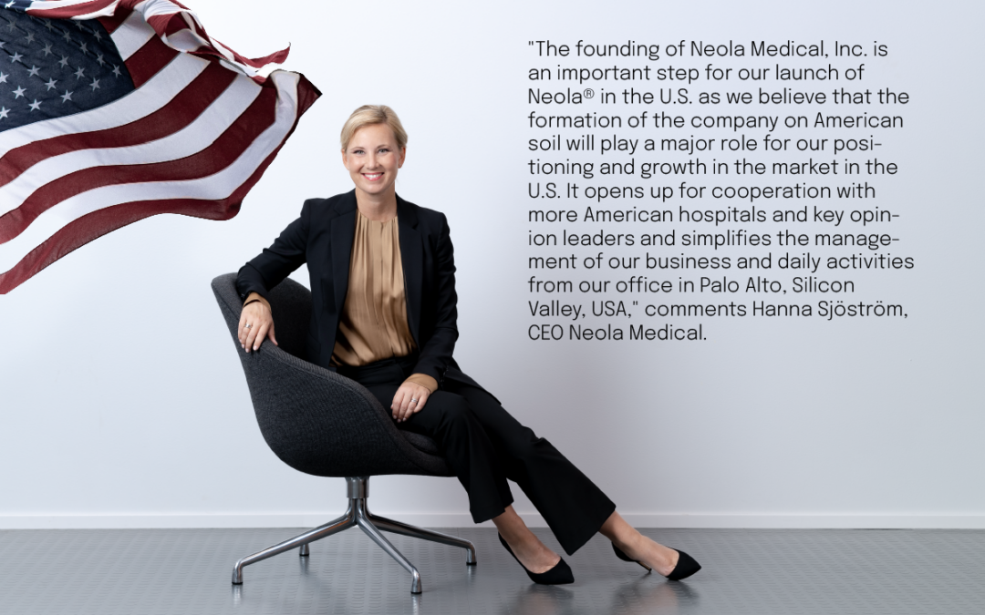 Neola Medical AB starts a subsidiary in the USA