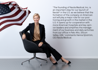 Neola Medical AB starts a subsidiary in the USA