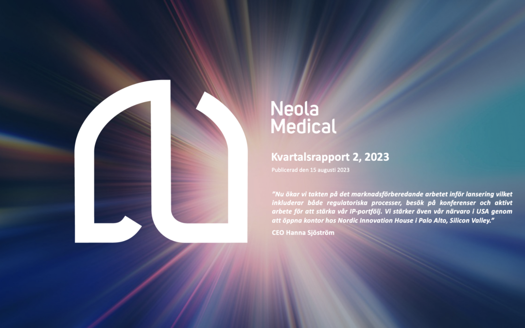 Neola Medical Q2 report 2023 – Intensified work in the market preparations before launch in the U.S.