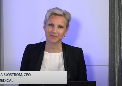 Watch CEO Hanna Sjöström’s presentation at ABGSC Life Science Summit