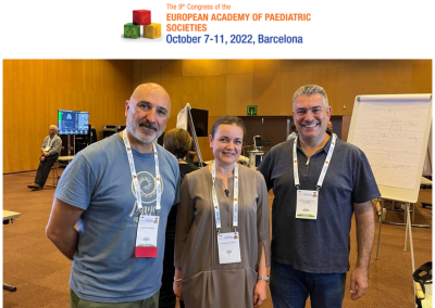 Neola Medical’s Clinical Manager, Ph.D. MD Tetiana Kovtiukh, at the EAPS 2022 in Barcelona