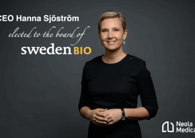 CEO Hanna Sjöström Elected to the Board of SwedenBIO